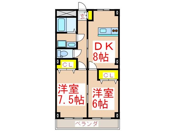 ＴＲＥＳＯＲの物件間取画像